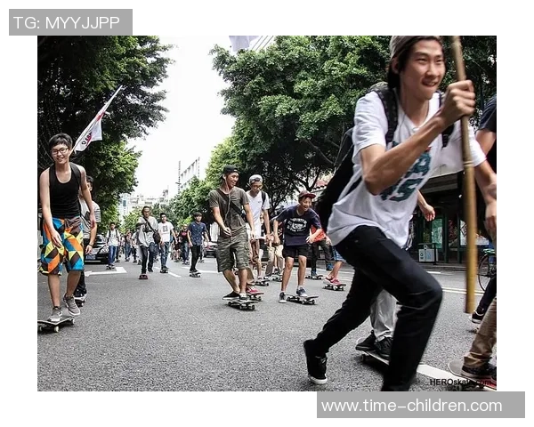 滑板之道：深入广州滑板队的团队精神与协作魅力